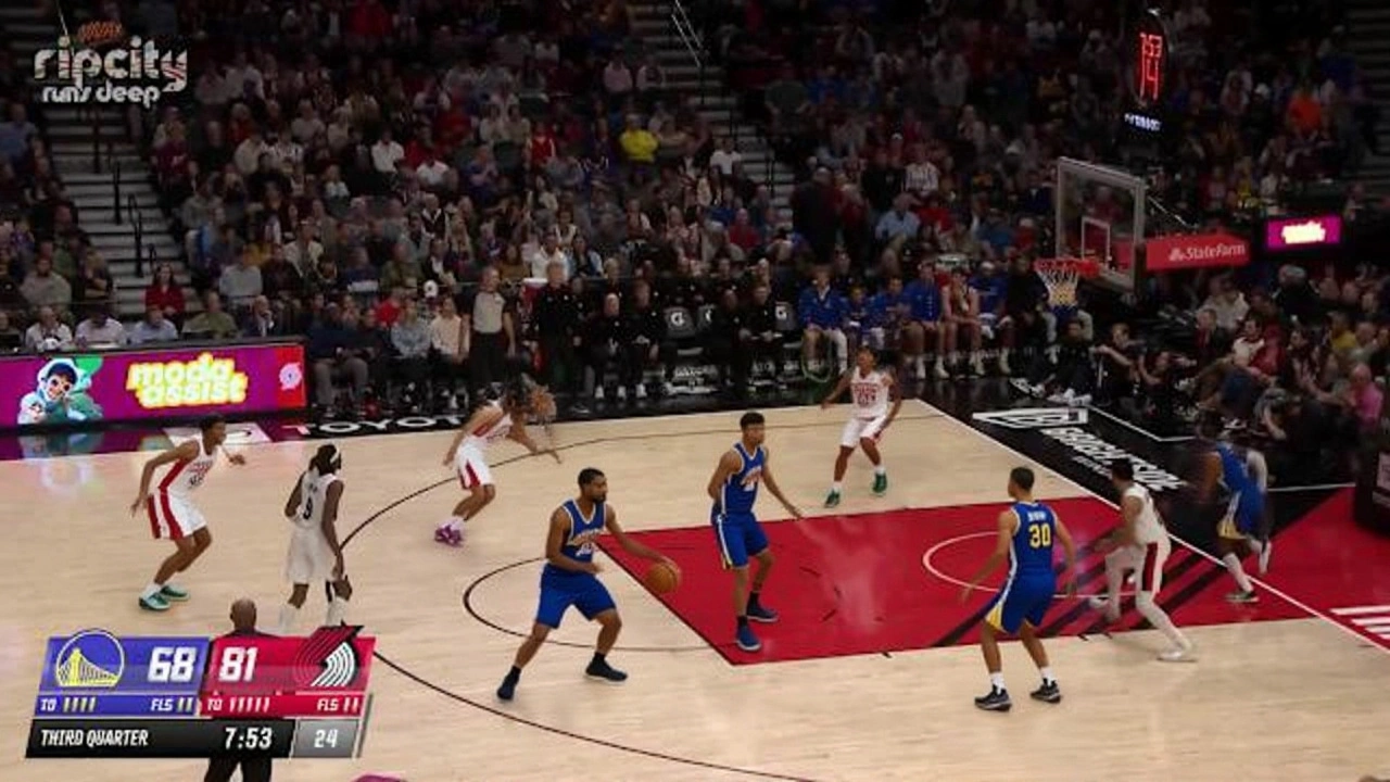 Trail Blazers explode for 139 points to crush Warriors 139-119 in October showdown